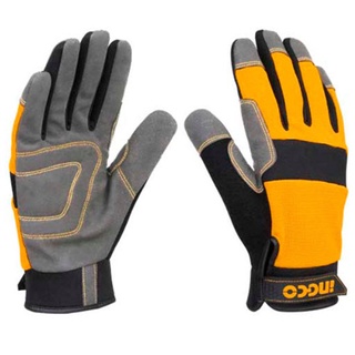 ภาพหน้าปกสินค้าINGCO ถุงมือช่าง อเนกประสงค์ ไมโครไฟเบอร์ Size : XL รุ่น HGMG01 ( Mechanic Gloves ) Qdyl ที่เกี่ยวข้อง