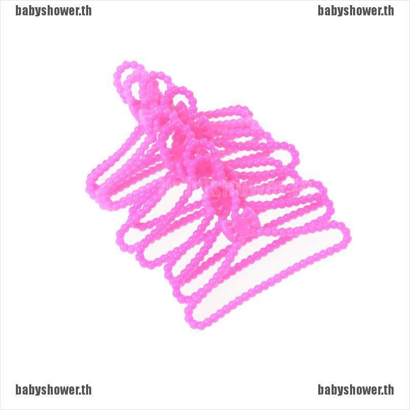 babyshower-ไม้แขวนเสื้อ-อุปกรณ์เสริม-สําหรับตุ๊กตา-ชุดเดรส-กระโปรง-รองเท้า-20-ชิ้น