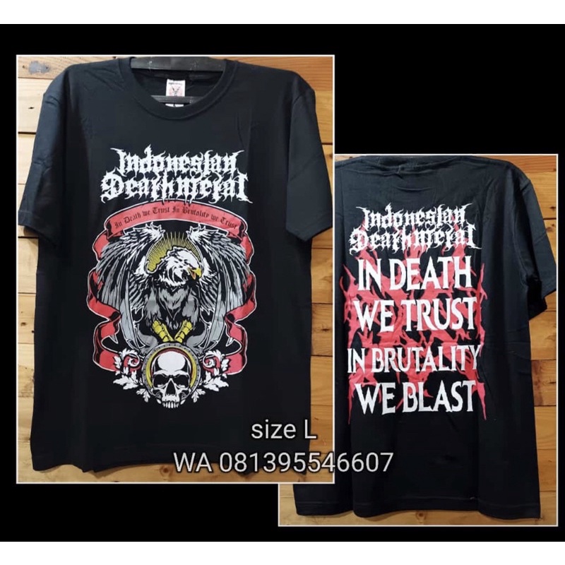 เสื้อยืดผู้ชาย-เสื้อยืด-พิมพ์ลาย-idm-indonesian-death-original-metal-rebel-s-5xl