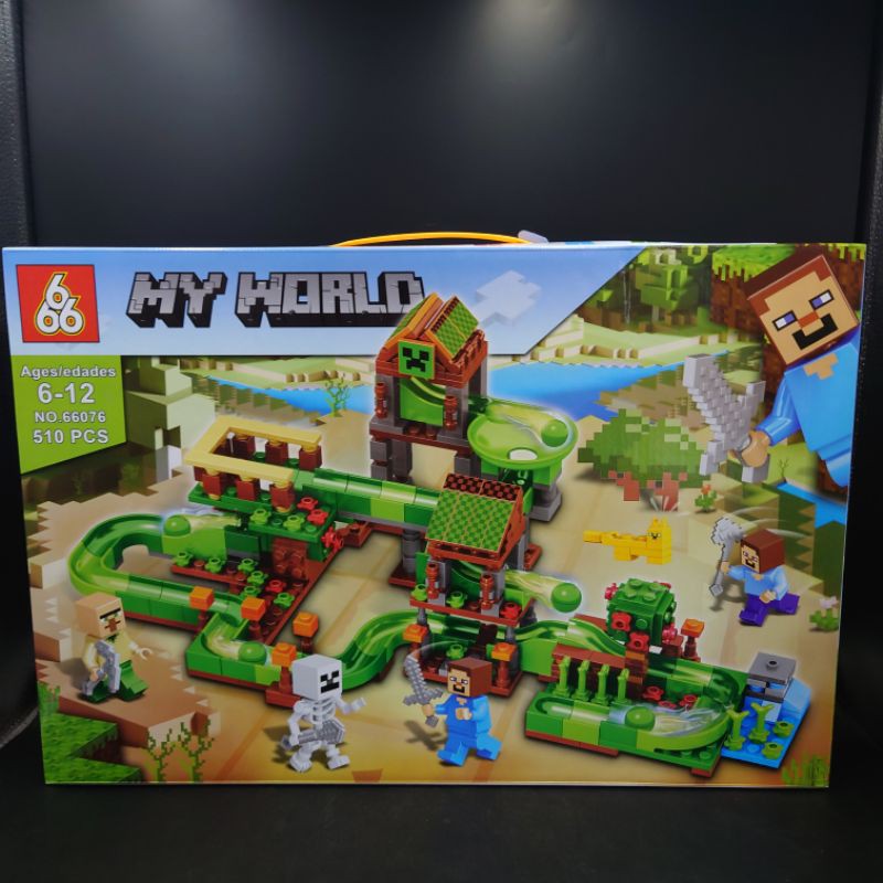 เลโก้ My World Minecraft 666 ชุด ปราสาท ลูกแก้ว รหัส 66076 จำนวน 510 ...