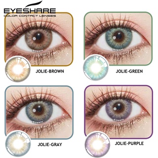Eyeshare คอนแทคเลนส์สีสันสดใสสําหรับ Eyes Jolie Diva Series 2ชิ้น