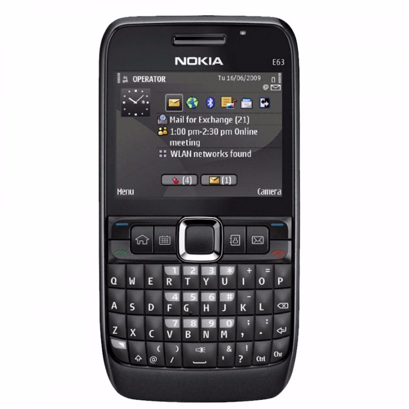 โทรศัพท์มือถือโนเกียปุ่มกด-nokia-e63-สีดำ-3g-4g-รุ่นใหม่2020