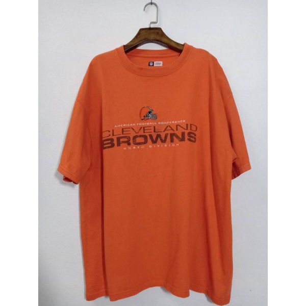 เสื้อยืดมือสอง-nfl-cleveland-xl-อก-48