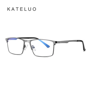 ภาพหน้าปกสินค้า[พร้อมกล่อง] Kateluo 5909 แว่นตาคอมพิวเตอร์ ป้องกันความเมื่อยล้า สไตล์นักธุรกิจ เรียบง่าย สําหรับผู้ชาย ที่เกี่ยวข้อง