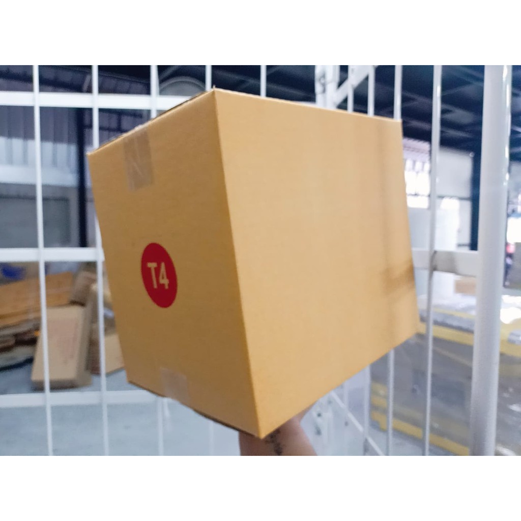 กล่องไปรษณีย์-กล่องพัสดุ-กระดาษ-ks-ฝาชน-เบอร์-t4-พิมพ์จ่าหน้า-ออกใบกำกับภาษีได้-20-ใบ-กล่องกระดาษ