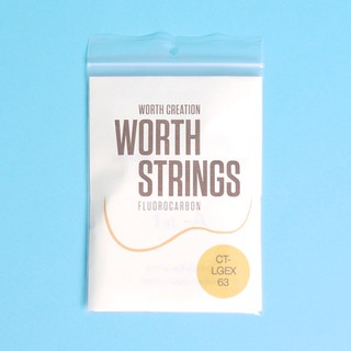 Worth CT-LGEX Clear Ukulele Strings - Double Pack Tenorสายอูคูเลเล่ ยี่ห้อเวิร์ท