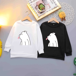UY0777 *พร้อมส่งจากไทย* New 2022  เสื้อกันหนาวเด็ก เสื้อแขนยาวใส่ได้ทั้งเด็กชาย-เด็กหญิง (เนื้อผ้าสำลี)