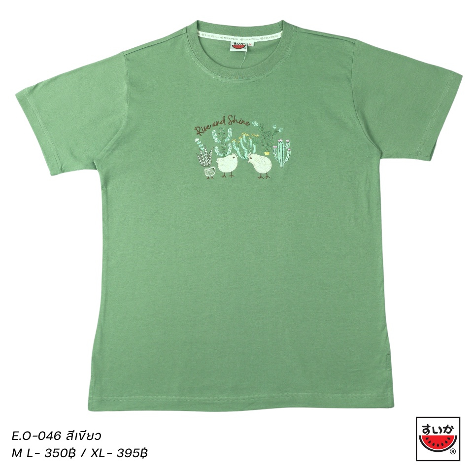 แตงโม-suika-เสื้อยืดคอกลมแขนสั้น-ลายลูกเจี๊ยบ-e-o-046