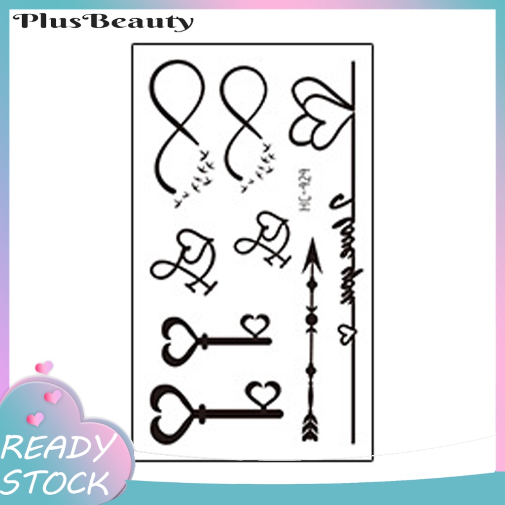 Temporary Tattoo Waterproof Refreshing Paper Arm Leg Tattoo Stickers ...