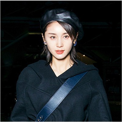 37ddo-หมวกหนัง-pu-สไตล์เกาหลีสำหรับผู้หญิง