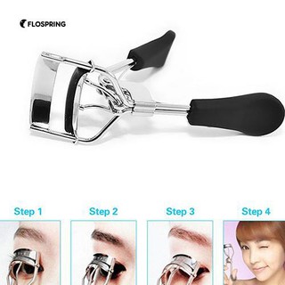 เครื่องสำอางค์แต่งหน้าทำผมด้วยผ้าขนหนูแบบพกพา Curling Curler Eyelash Curler