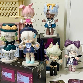 【ของแท้】Misya Incredible Mansion Series ชุดกล่องสุ่ม ตุ๊กตาฟิกเกอร์ 6 แบบ เครื่องประดับ ของขวัญ