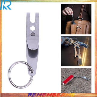 สินค้า Rememberme🌸New EDC Bag Suspension Clip with Key Ring Carabiner Outdoor Quicklink Tool
