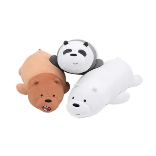 MINISO ตุ๊กตาหมีWe Bare Bears (แบบนอน) 54 cm