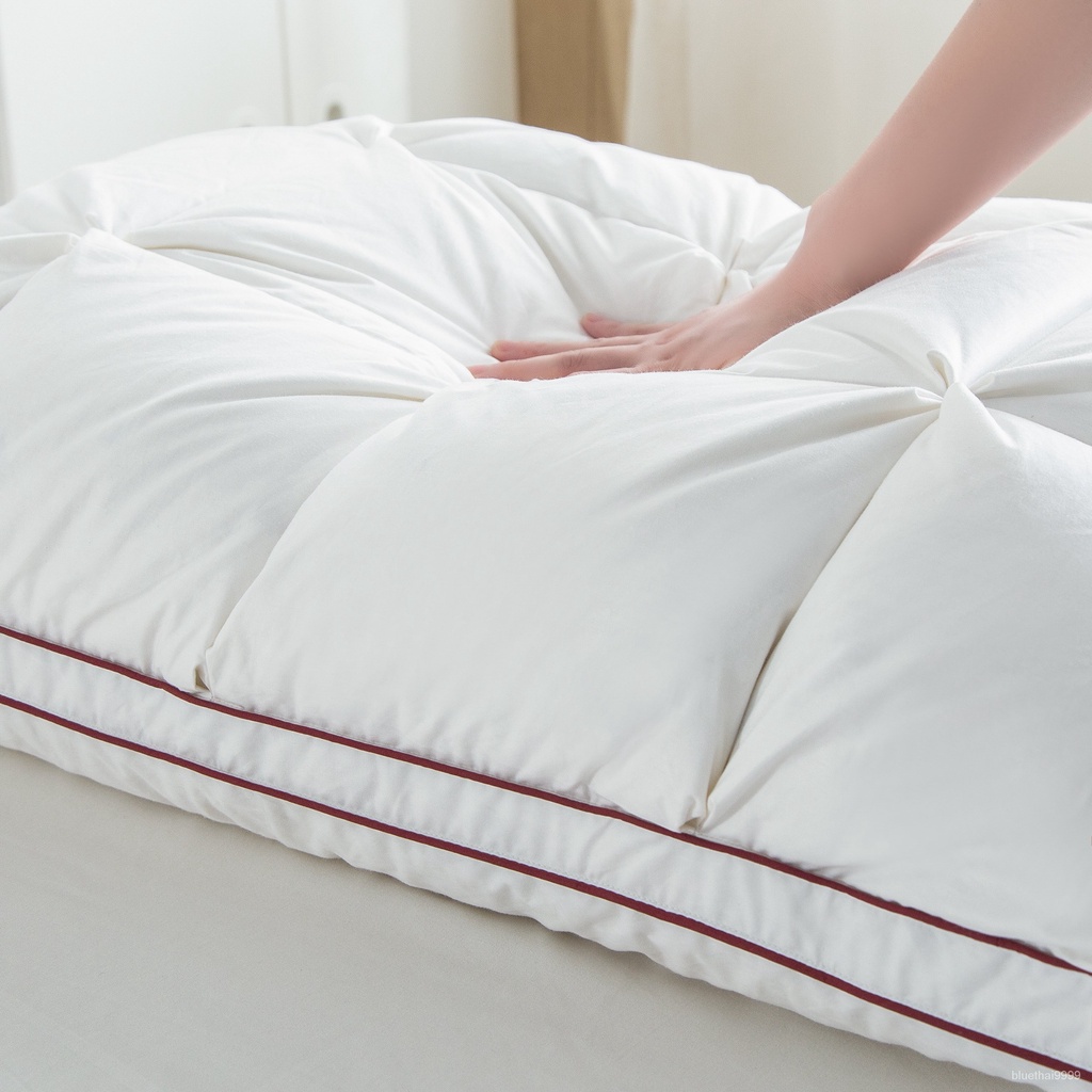 บลูไดมอนด์-peter-khanun-soft-pillows-white-goose-down-feather-pillows-for-sleeping-neck-protection-bed-pillows-with-100