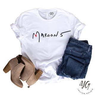 [S-5XL]Maroon5 เสื้อเชิ้ต สวยงาม