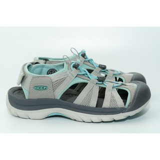 KEEN Venice II H2 Sandals - Womens - Paloma/Pastel Turquoise รองเท้าแตะรัดส้น