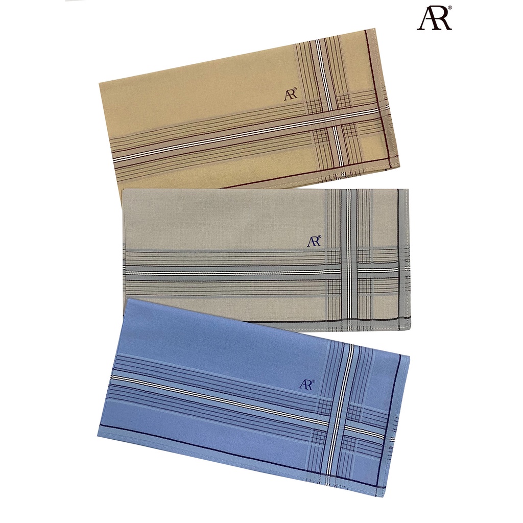 angelino-rufolo-handkerchief-ผ้าเช็ดหน้า-ผ้า-100-cotton-คุณภาพเยี่ยม-ดีไซน์-signature-design-สีน้ำตาล-เทา-ฟ้า