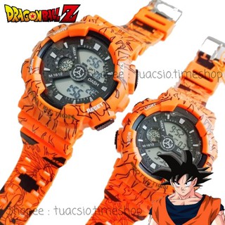 สินค้า นาฬิกา Dragon ball Z (ดราก้อนบอล แซด) ฟรีกล่อง รุ่นใหม่ ล่าสุด นาฬิกาดิจิตอล จับเวลา ตั้งปลุก มีไฟ กันน้ำ