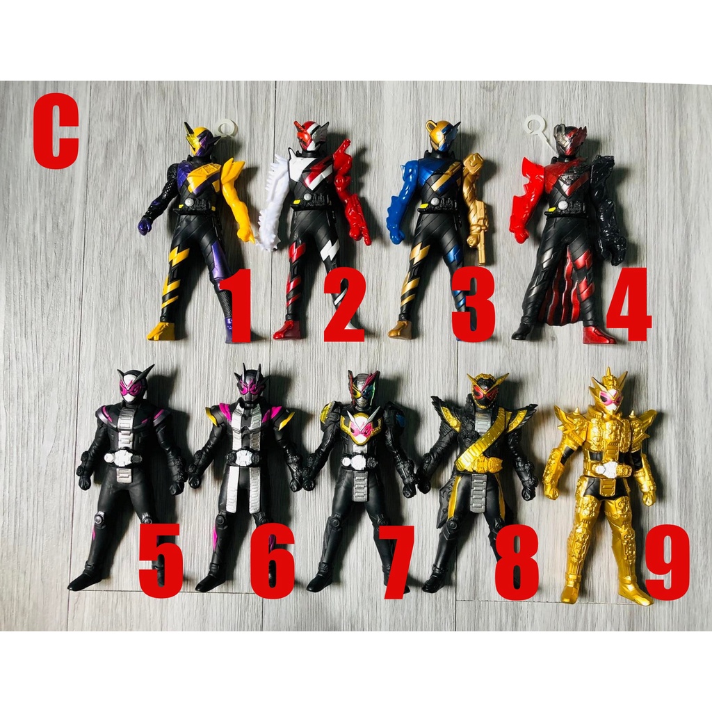 Toys Figure Kamen Rider Ex-aid, Build, Zio Synthetic All Kinds - Kamen ...