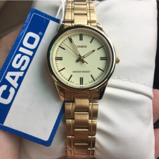 นาฬิกาข้อมือ Casio Standard Analog รุ่น LTP-V005G-9A นาฬิกาข้อมือสำหรับผู้หญิง