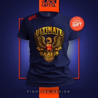 เสื้อยืด - ☋สต็อกพร้อม! [ BAJU / นักสู้เสื้อยืด KHABIB NURMAGOMEDOV UFC] ดิ อีเกิ้ล เสื้อยืด / ยูนิ