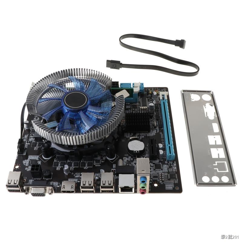 2021 New 1Set HM55 Computer Motherboard I3 I5 Lga 1156 4G Memory Fan ...