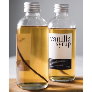 สินค้า Homemade vanilla syrup โฮมเมด วานิลลา ไซรัป 300g.