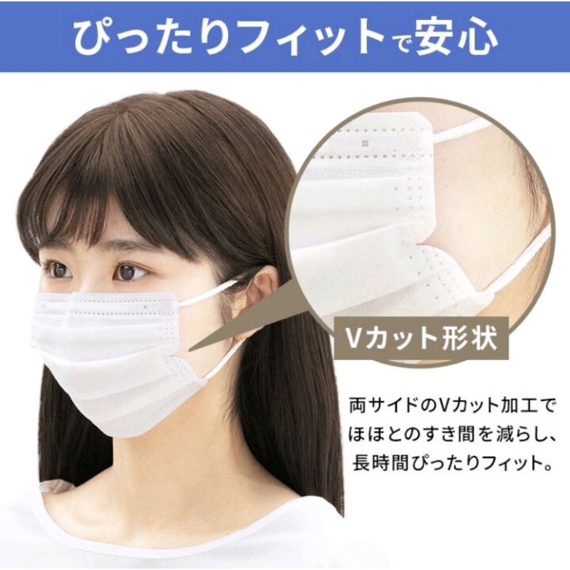 หน้ากากอนามัยญี่ปุ่น-irishealthcare-60ชิ้น-สีโทนหวาน