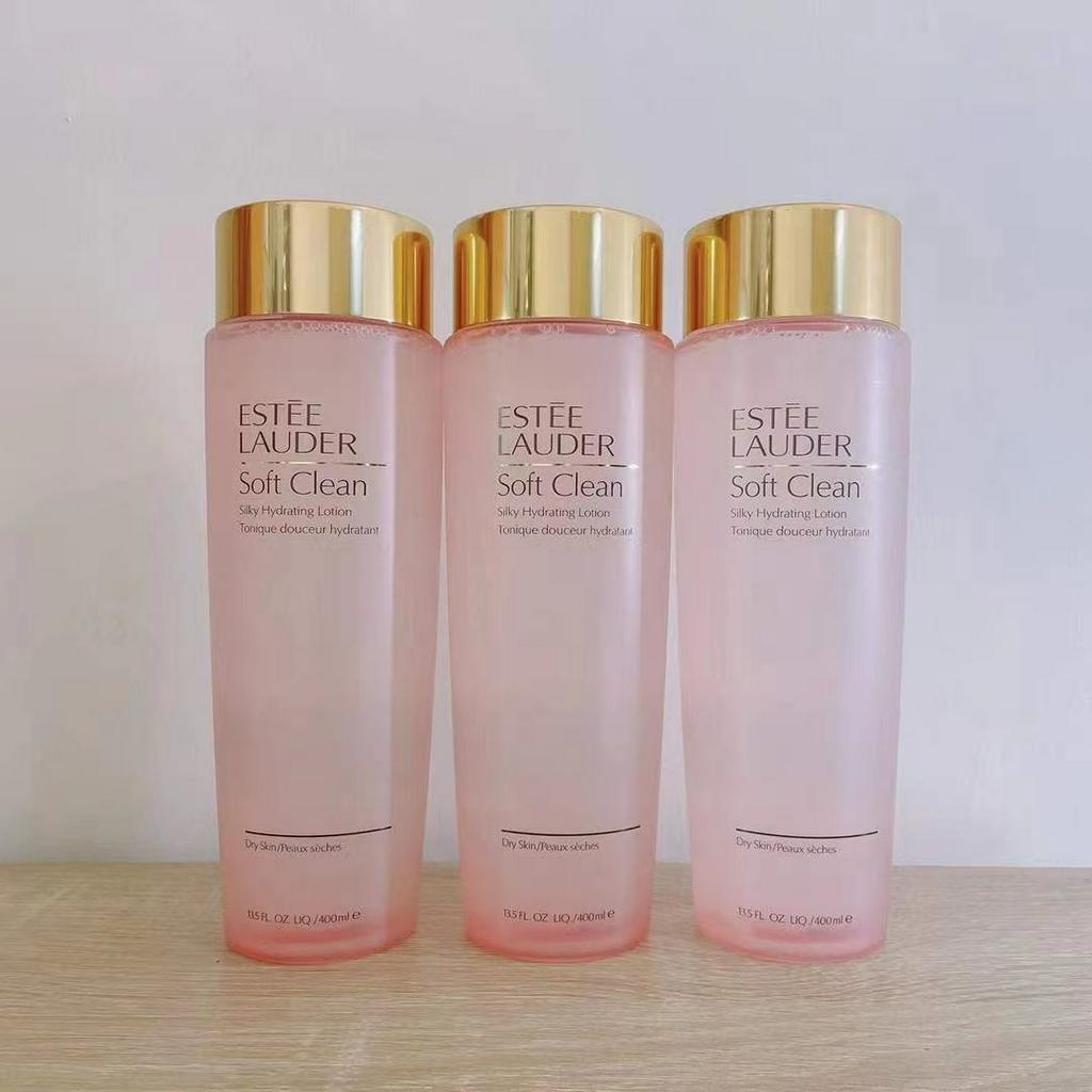 แท้100-estee-lauder-soft-clean-silky-hydrating-lotion-400ml