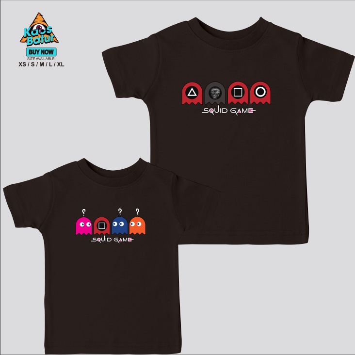 เสื้อยืด-พิมพ์ลายเกมปลาหมึก-สไตล์เกาหลี