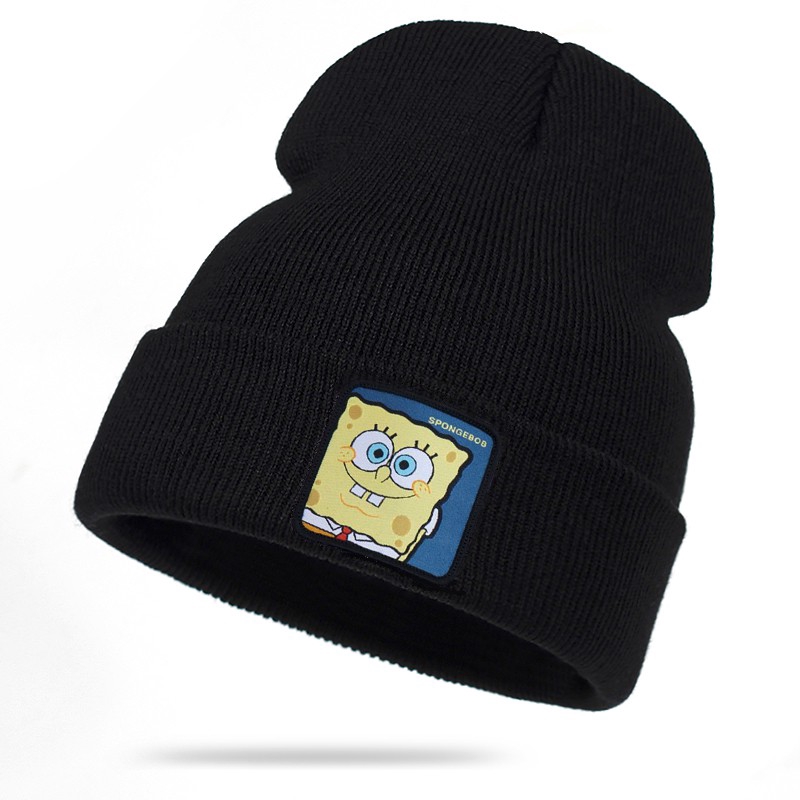 ภาพหน้าปกสินค้าSpongeBob SquarePants Star Hat Winter Hat Plush cap Beanies