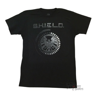 [S-5XL] เสื้อยืด พิมพ์ลายโลโก้ Marel Shield Aengers Moie Marel Comics สําหรับผู้ชาย 461393