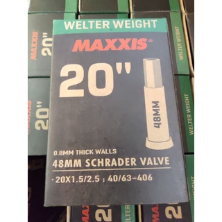 MAXXIS ยางใน ขนาด 20x1.5-2.5(406) AV48,FV48