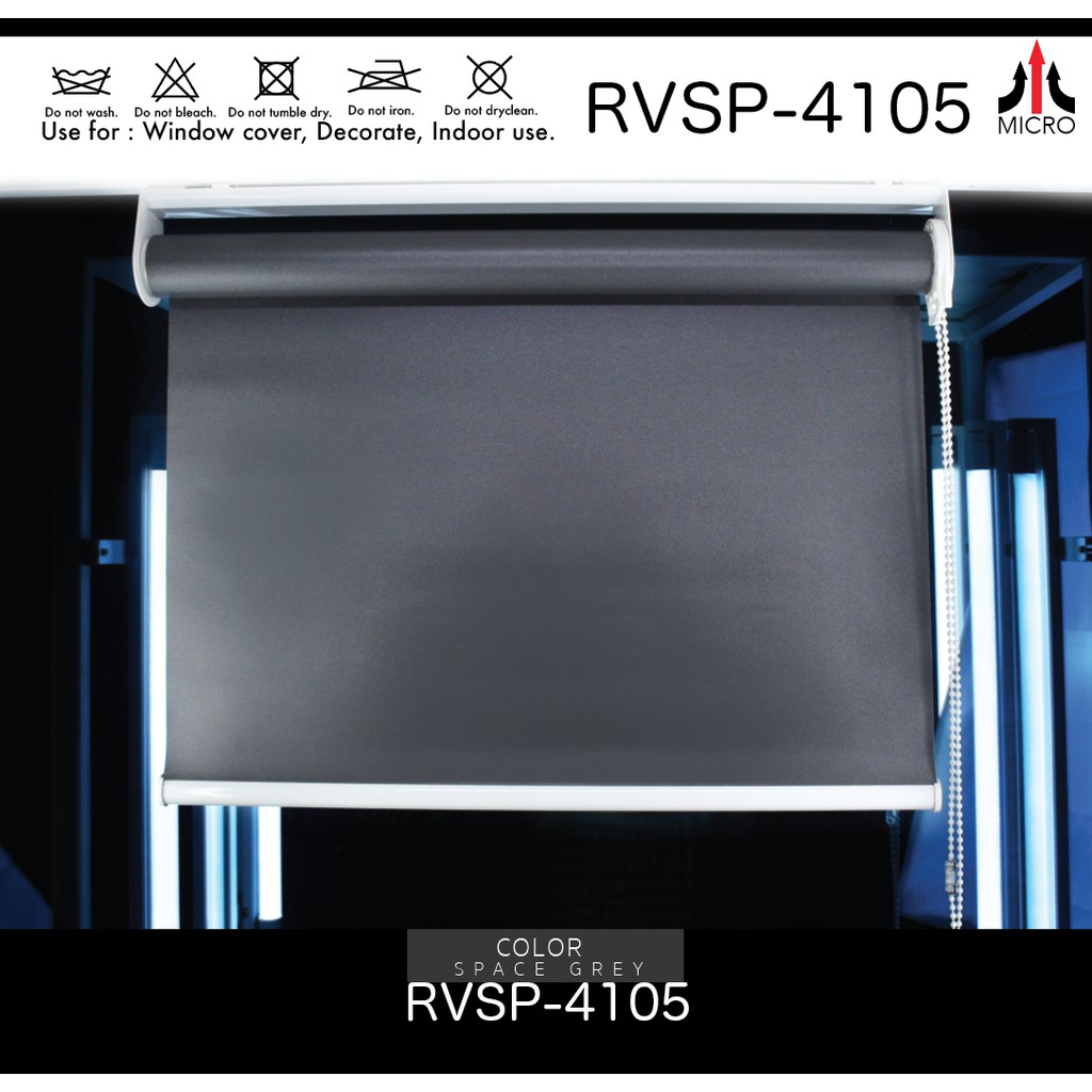 ม่านม้วน-sp-4105-ผ้าทึบแสง-blackout-สีเสปดเกรย์-space-grey-กันแสงและความร้อน-100-ผ้ากันฝุ่นละออง