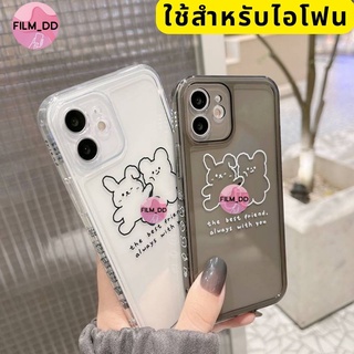 -พร้อมส่งในไทย-เคสซิลิโคน หลังใส สกรีนลายการ์ตูน TPU นิ่ม ใช้สำหรับIPทุกรุ่น#239