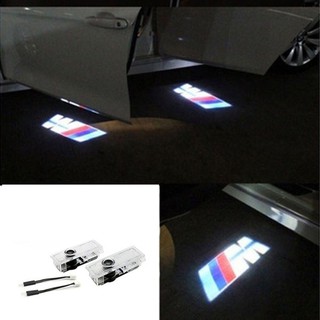 ⏲ ไฟโปรเจคเตอร์ ไฟ LED ต้อนรับ สำหรับติดประตูรถ BMW 2ชิ้น