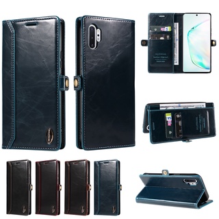 Case for Samsung Galaxy Note 10+ / Note 10 Plus FDS เคสโทรศัพท์มือถือหนัง สําหรับ