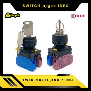 IDEC YW1K-2AE11 ,1NO/1NC SWITCH กุญแจ