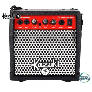 สินค้า Kazuki GA-10EG Guitar Amplifier 10w แอมป์กีต้าร์ไฟฟ้า GA10EG 10 วัตถ์ สีดำ ขนาดพกพา