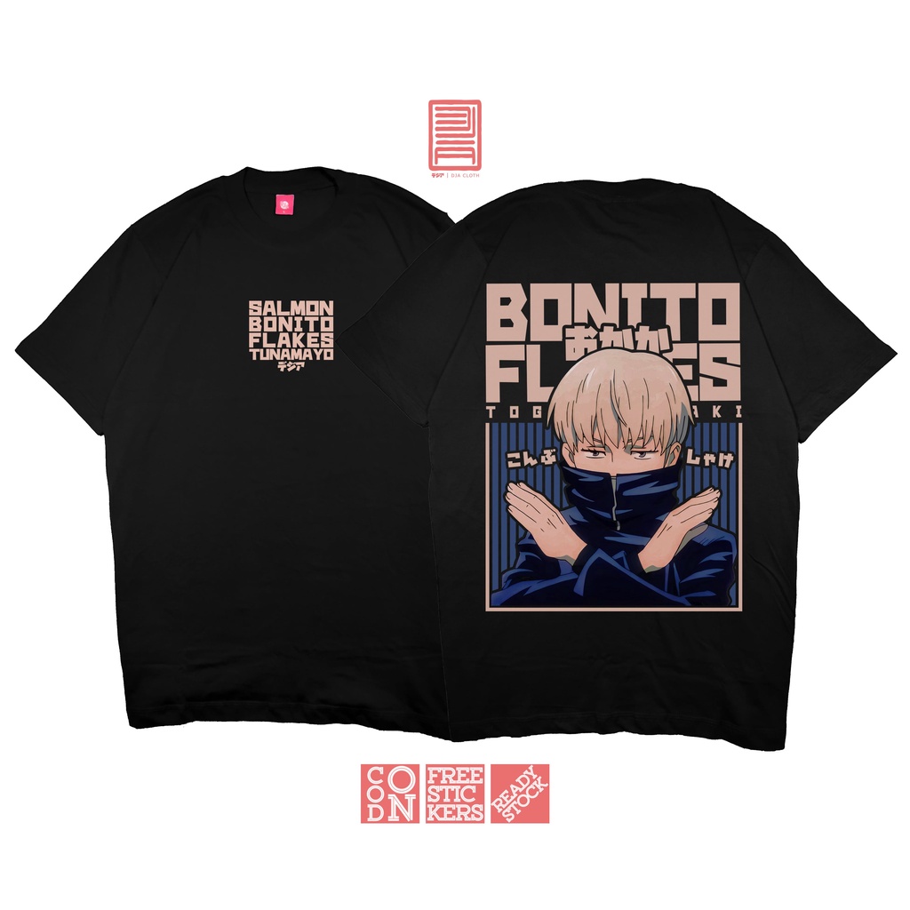 เสื้อยืดผ้าฝ้ายพิมพ์ลายkaos-toge-drinks-jujutsu-kaisen-ภายใต้อะนิเมะมังงะเสื้อยืด-dja-cloth