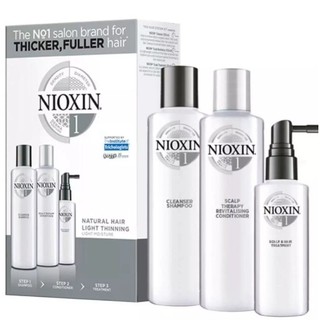 Nioxin kit system 1 ชุดดูแลผมบางและหนังศรีษะ