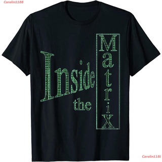 Inside The Matrix Shirt Crypto Technology Tech  T-Shirt เสื้อยืด ดพิมพ์ลาย ดผ้าเด้ง คอกลม cotton ความนิยม discount U