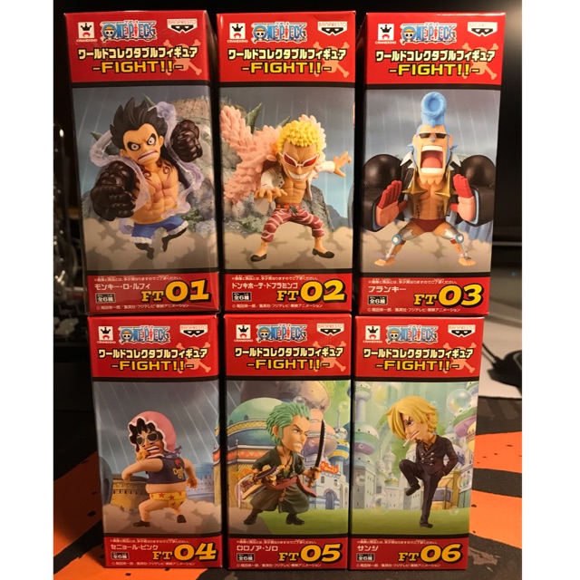 WCFWorld Collectable Figure One piece Fight Shopee Thailand