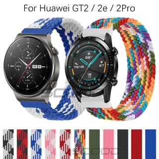 ภาพหน้าปกสินค้าสายนาฬิกาข้อมือไนล่อน 22 มม . สําหรับ Huawei Watch Gt2 46 มม . Gt2E 2 Pro ที่เกี่ยวข้อง