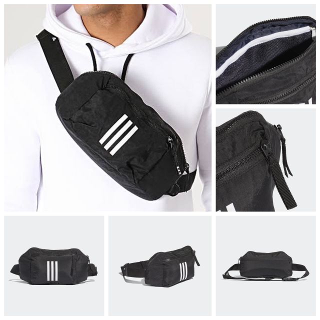 กระเป๋าคาดอก คาดเอว Adidas รุ่น Parkhood waist bag จากอังกฤษ แท้ พร้อม