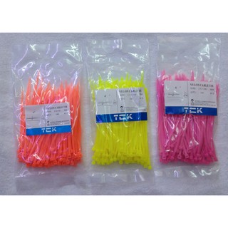 สินค้า คเบิ้ลไทร์ ขนาด4นิ้ว สีดคละสี(3แพ็ค)