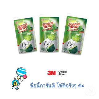 [ 3 ถุง ]​ น้ำยาล้างจาน สก๊อตช์-ไบรต์ Scotch-Brite 3M