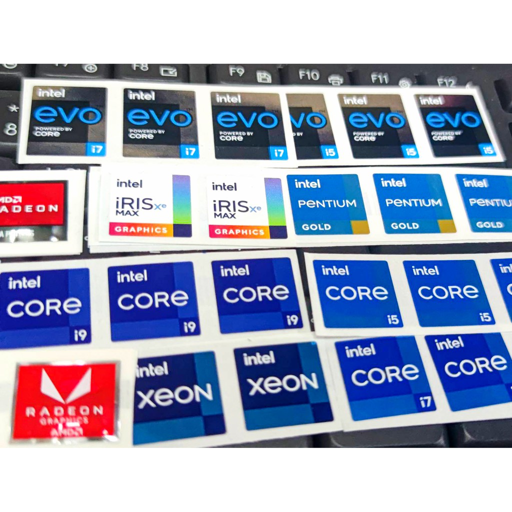 ภาพสินค้าสติ๊กเกอร์ SET8 MIX Intel AMD Nvidia Radeon GTX RTX i11  Sticker ตกแต่ง PC Notebook  ของหายาก ราคาถูก จากร้าน vissavat บน Shopee ภาพที่ 5