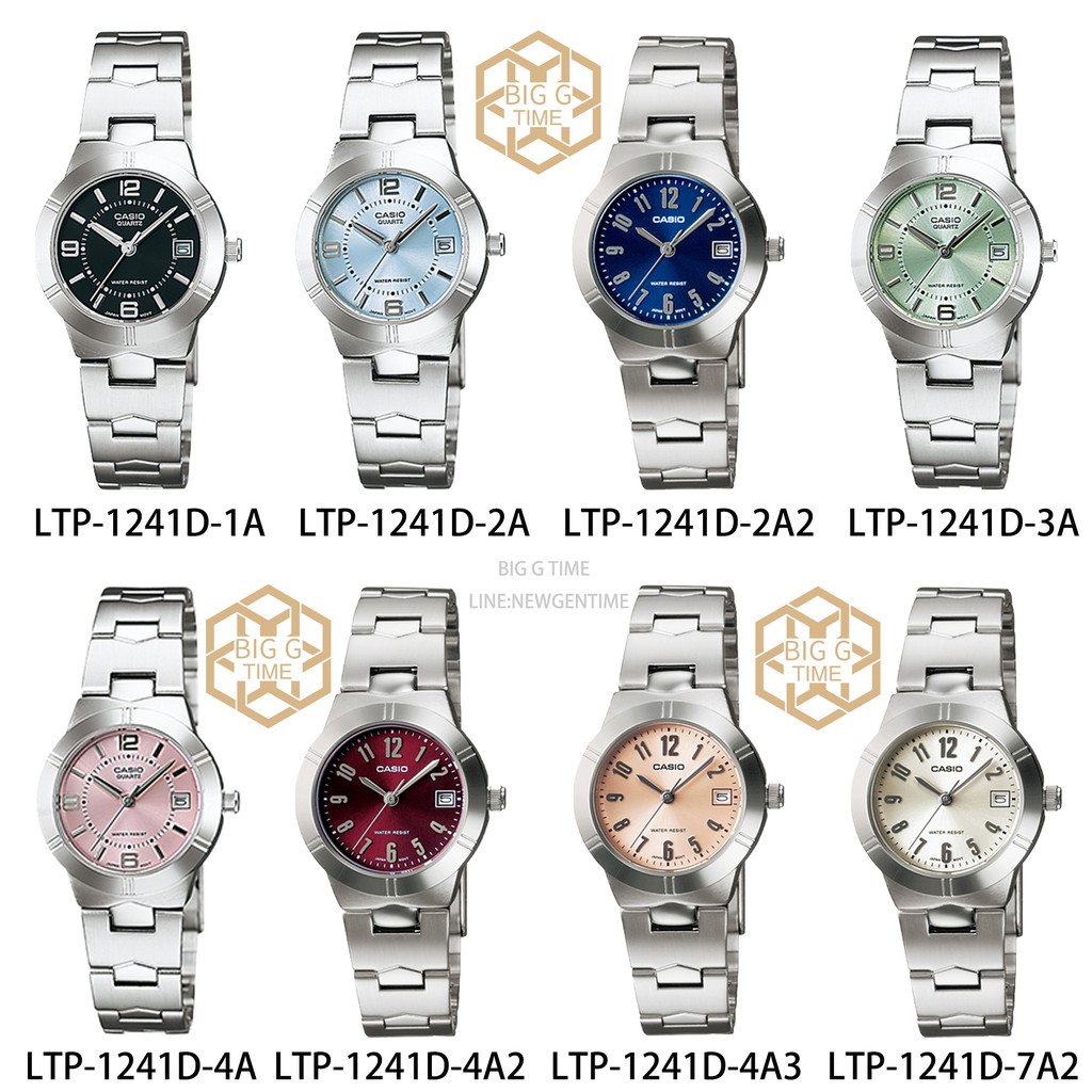 นาฬิกา-casio-ltp-1241d-series-รุ่น-ของแท้-รับประกัน-1-ปี